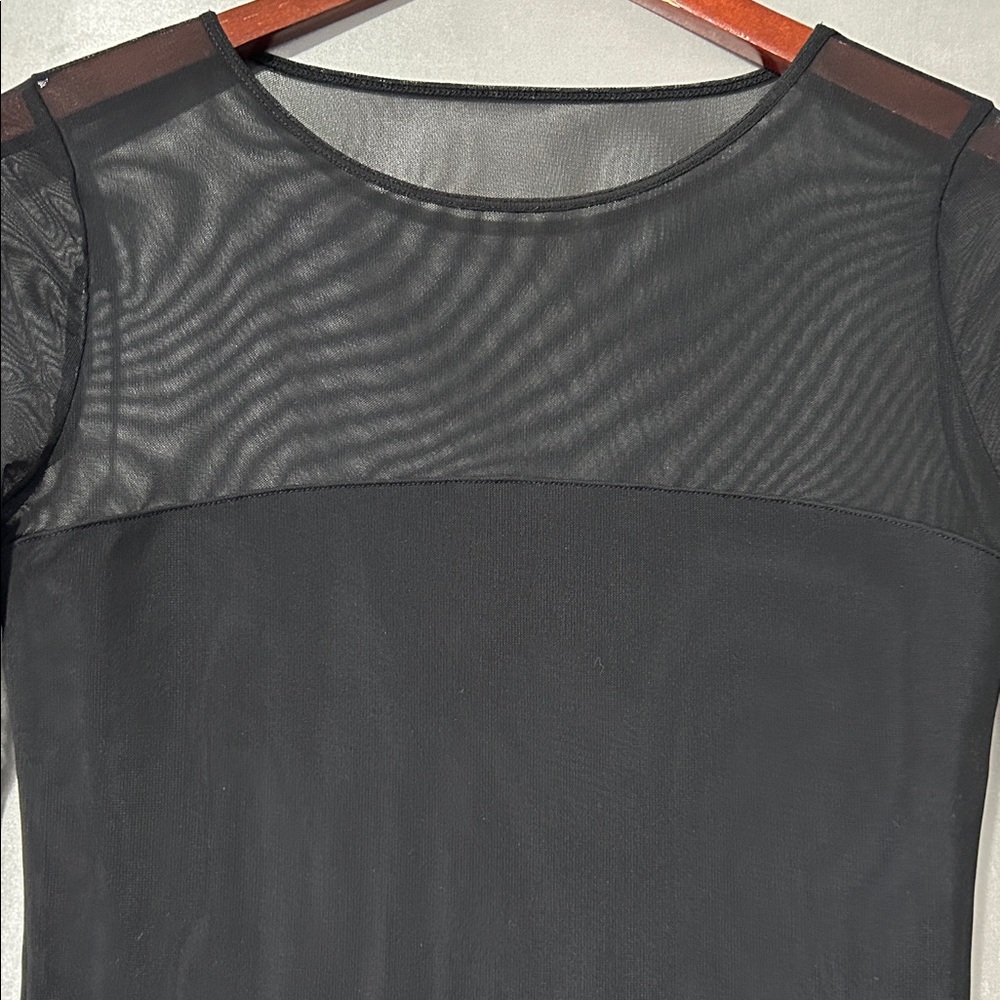 Abercrombie Mesh Long Sleeve Bodysuit - Picture 2 of 3